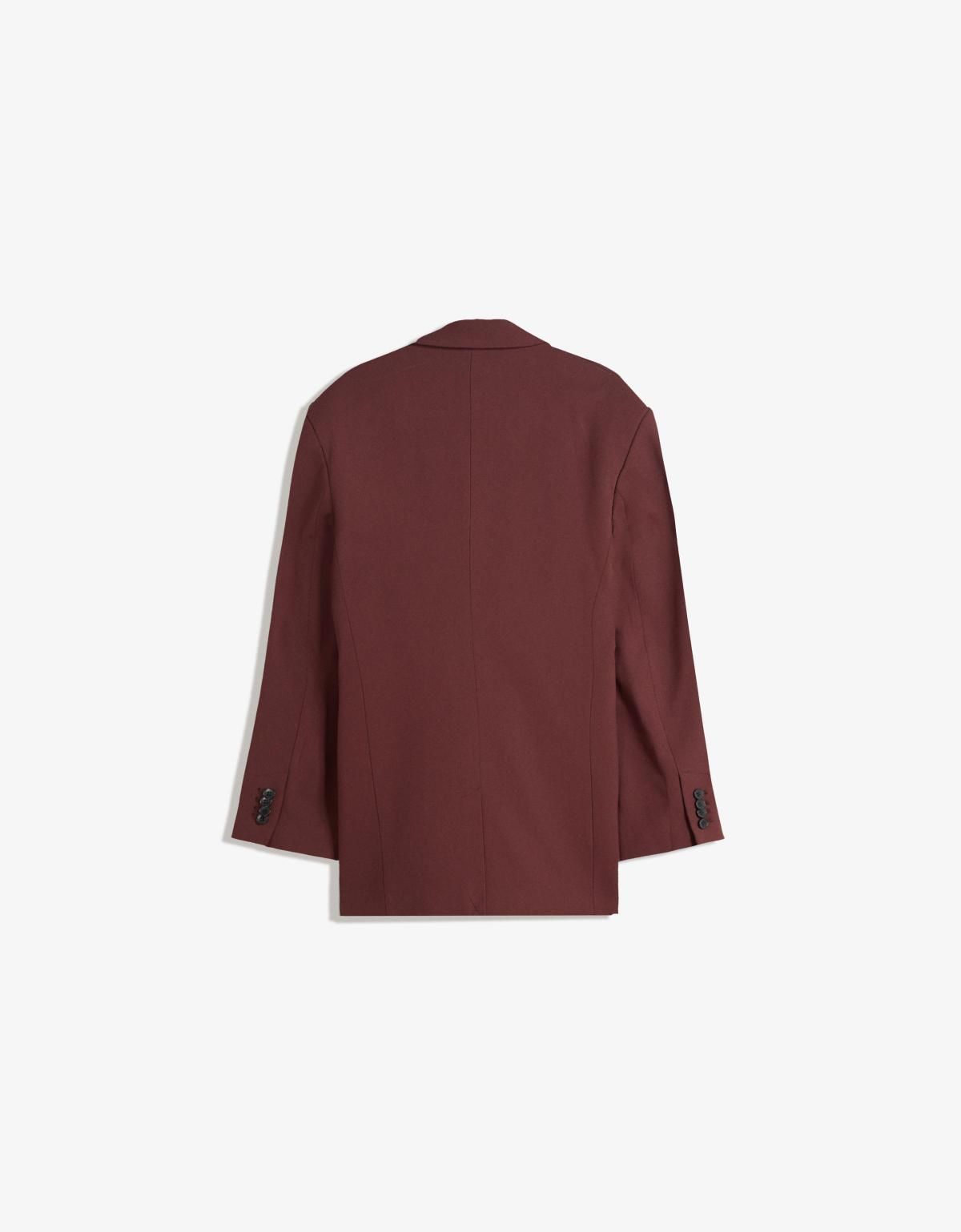 버쉬카 오버핏 테일러드 블레이저 6540/710 RED - 상세 이미지 2