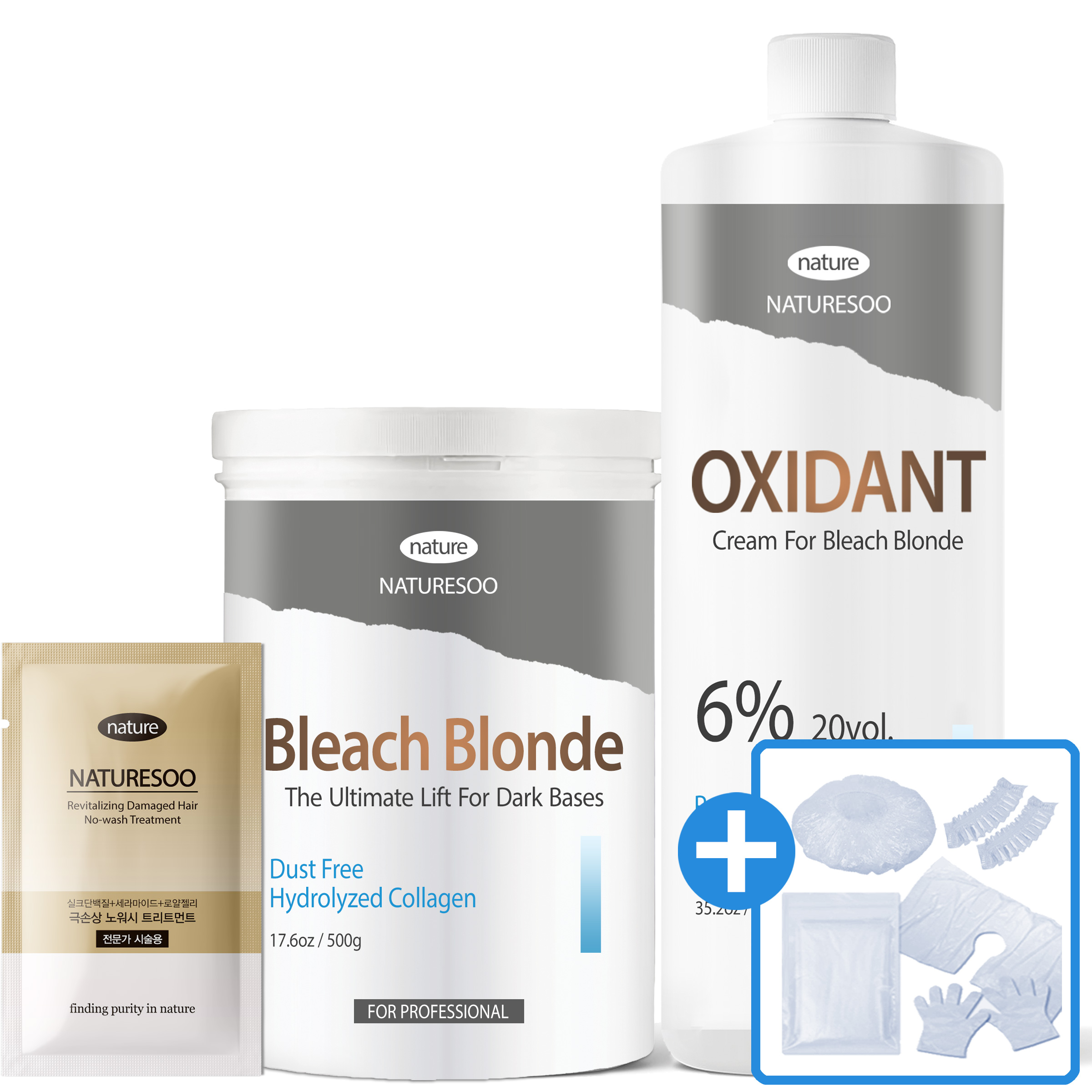 블리치 블론드 탈색약 셀프탈색 저자극 파우더