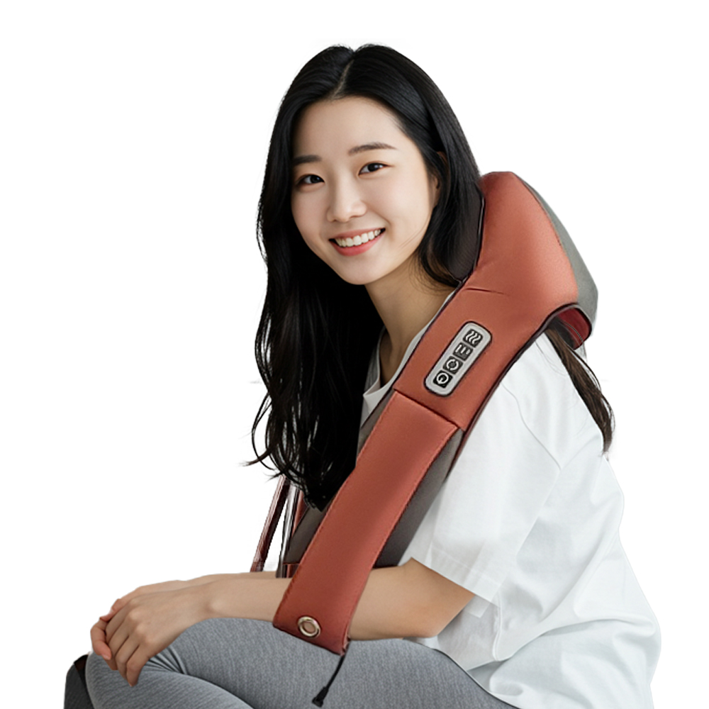 이고진 풀어보리 MCA5 주무름 두드림 안마기 온열 목 어깨 - 상세 이미지 3