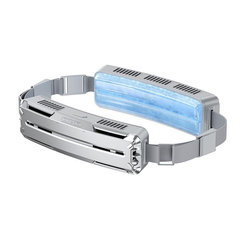 몸풍기 허리 걸이 선풍기 바디팬 야외활동 등풍기 캠핑 배달 화이트 5000mAh - 상세 이미지 2