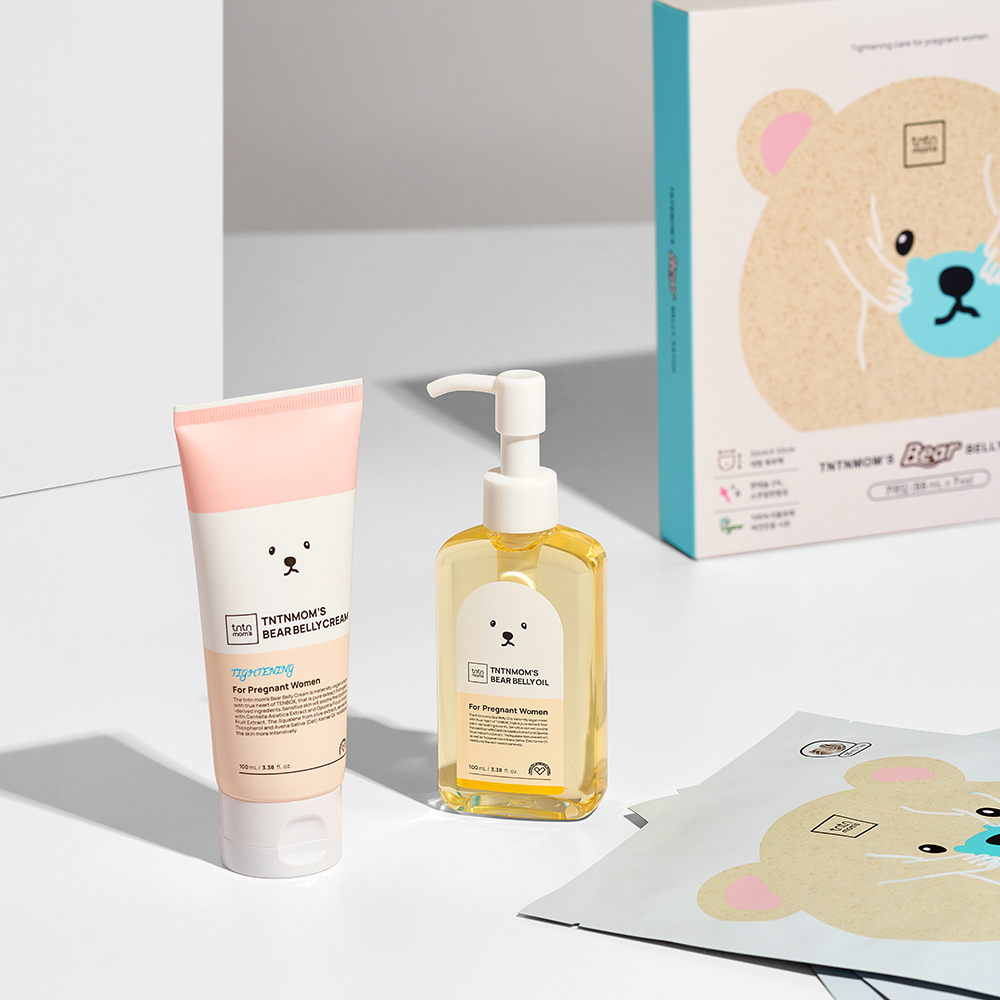 튼튼맘스 베어벨리 비건 임산부 튼살크림 100ml 이미지 8