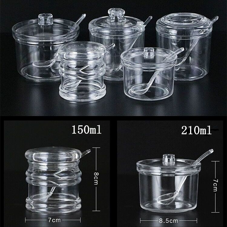 소금후추 세트 그라인더 페퍼밀 향신료 조미료 통후추 스푼이 포함된 210ml 용기 - 상세 이미지 3