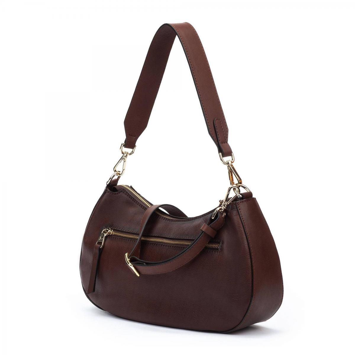 피콜리노스 데일리 소프트 텍스타일 브라운 호보백 ARES WHA-663C1 CAOBA - 상세 이미지 4