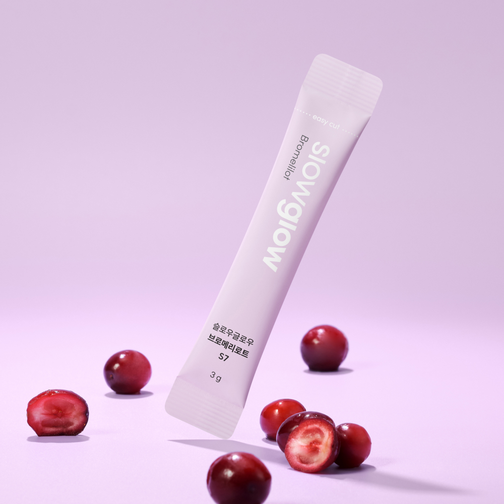 슬로우글로우 브로멜라인 메리로트 S7 파인애플 효소 1입 (1개월분) - 상세 이미지 3