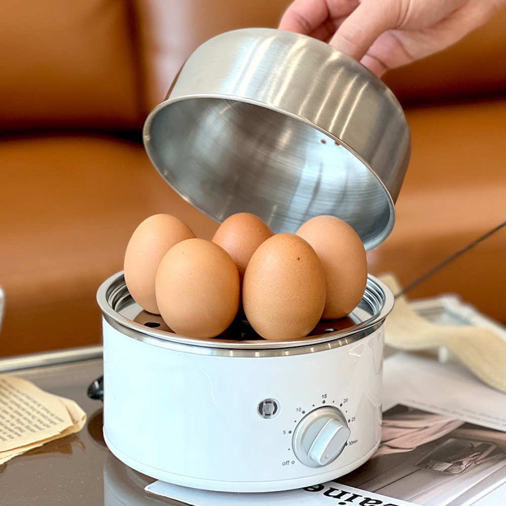 루크 올스텐 계란찜기 미니 달걀 삶는기계 에그쿠커