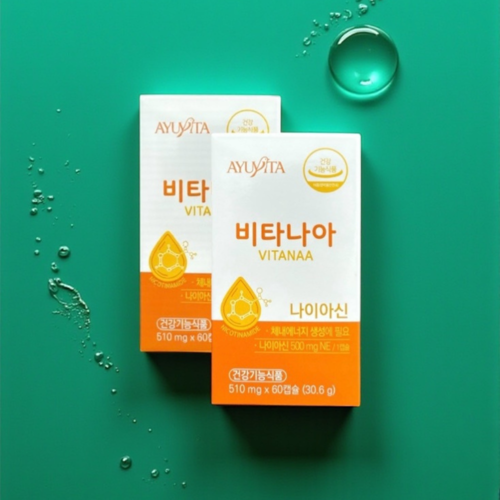 비타나아 미국산 고용량 비타민B3 500mg 니코틴산아미드 나이아신아미드 60캡슐, 1개 - 상세 이미지 5