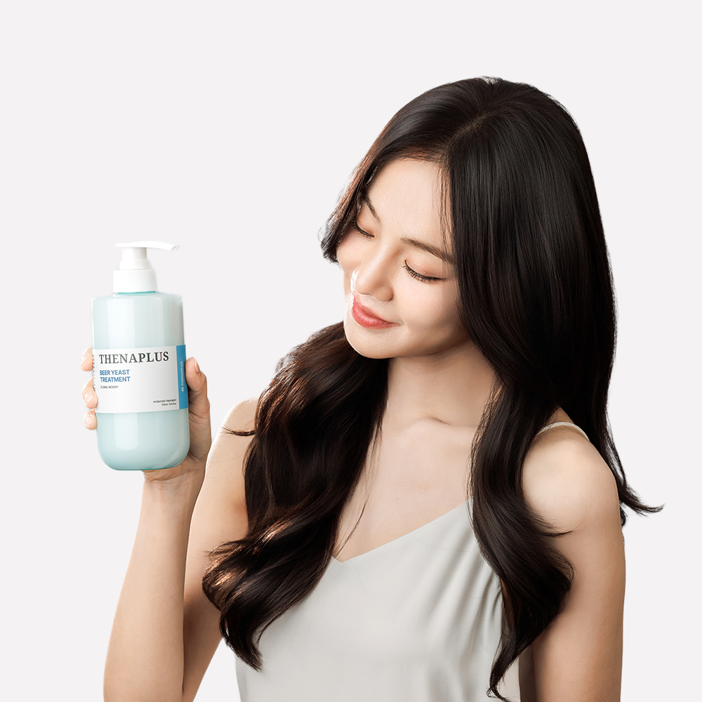 더나플러스 한지은 맥주효모 단백질 트리트먼트 500ml 손상모 고단백 영양공급 우디향 - 상세 이미지 3