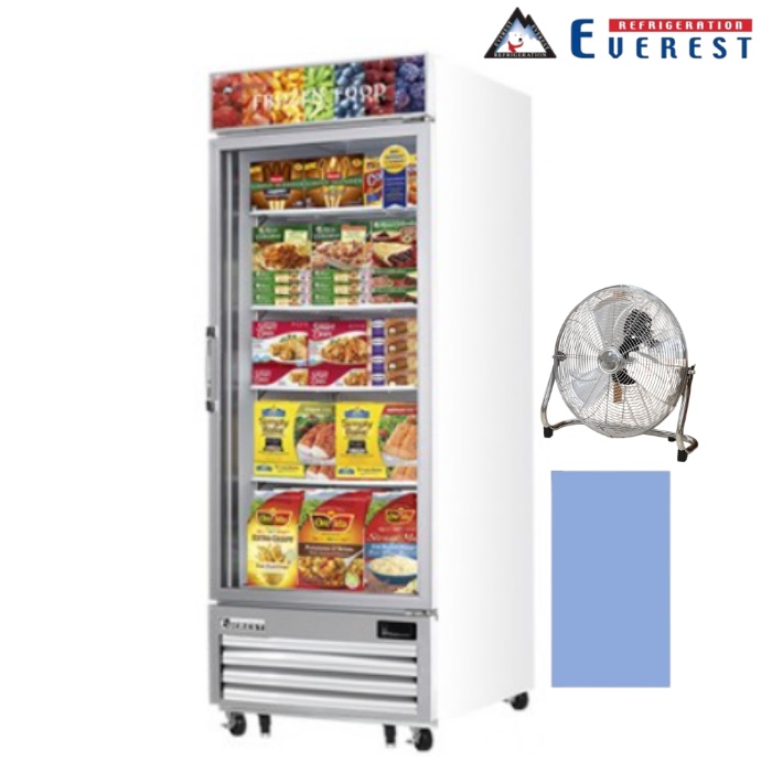 업소용 냉동식품 쇼케이스냉동고 591L 마트 편의점 밀키트 냉동쇼케이스