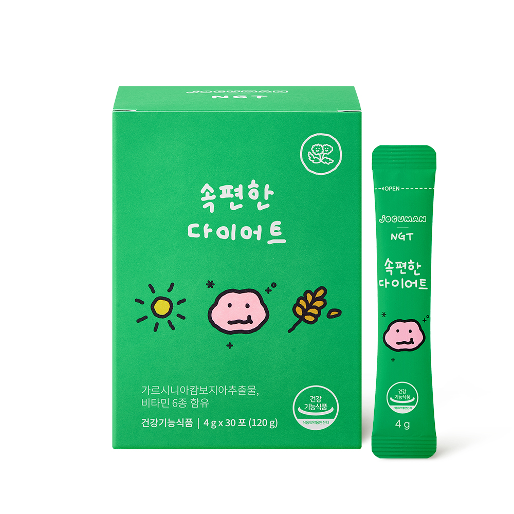 NGT 네츄럴굿띵스 속편한 효소 다이어트 항산화 가르시니아 캄보지아 30포, 1개 제품 이미지