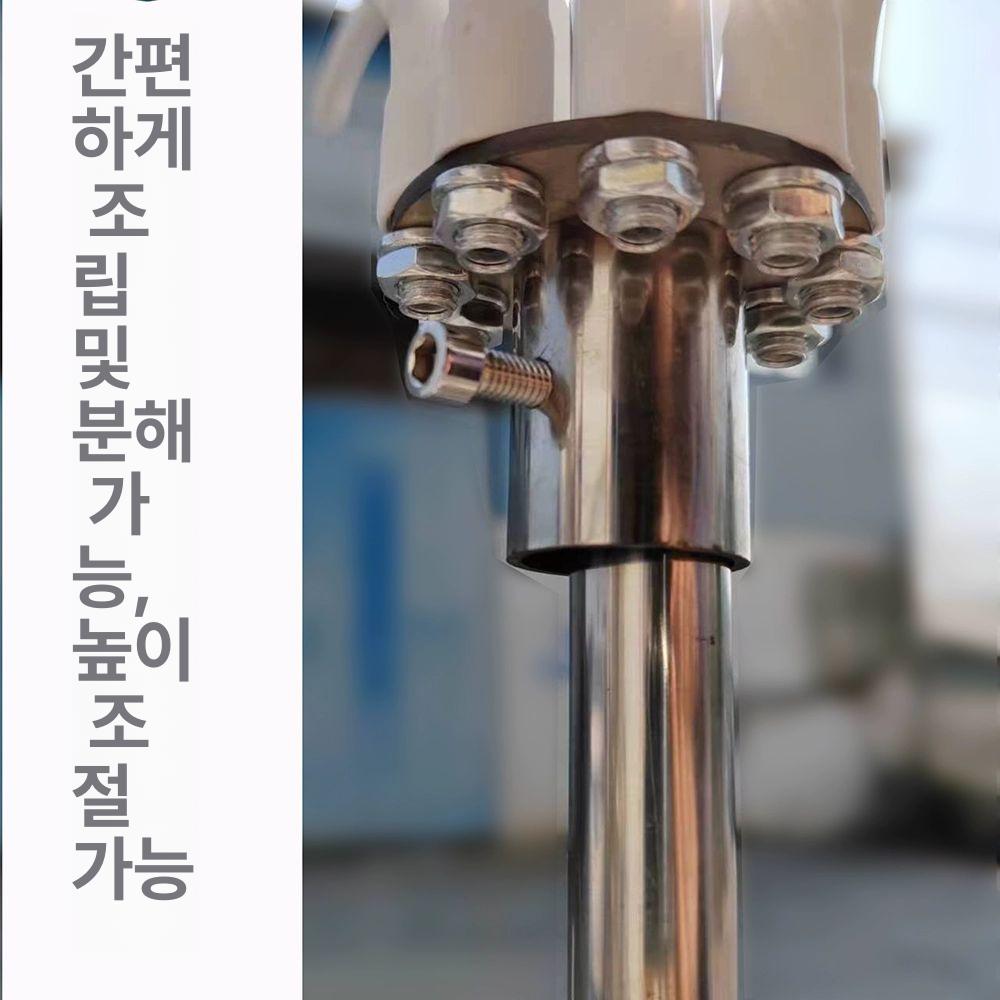 솜사탕 매대 걸이 3단 꼬치 메이커 노점 사탕 고정대 공원 삼층 면직물 꽃사탕 전시대 - 상세 이미지 3