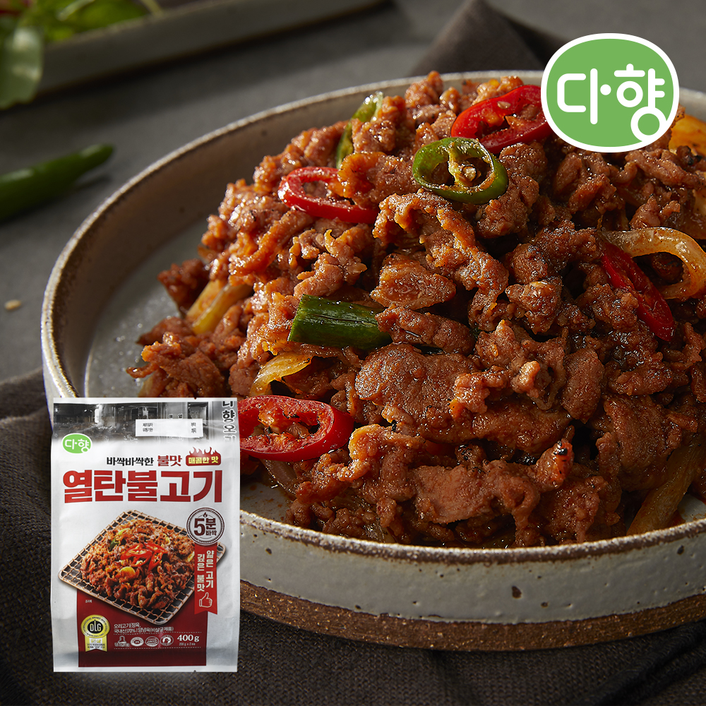 다향오리 열탄불고기 매운불고기 400g