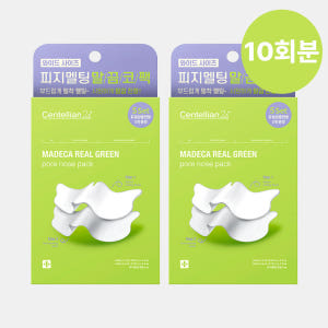 동국제약 센텔리안24 마데카 리얼 그린 포어 노우즈 팩 (5매) x 2개 솔직 후기 | 피부 타입별 분석 - 상품 이미지 1