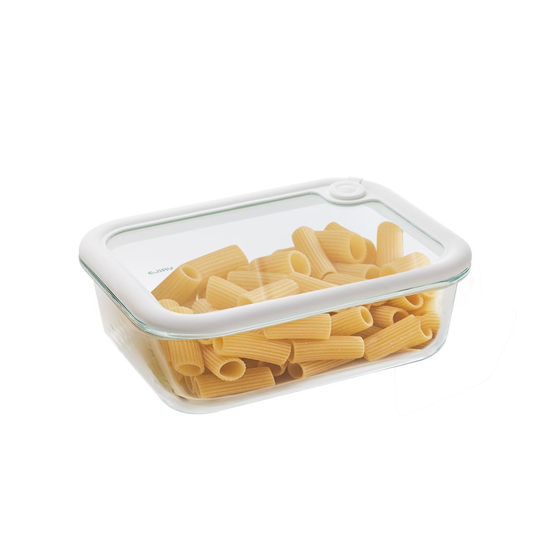 에지리 올글라스 내열유리 밀폐용기 사각 1500ml, 1개 - 메인 이미지