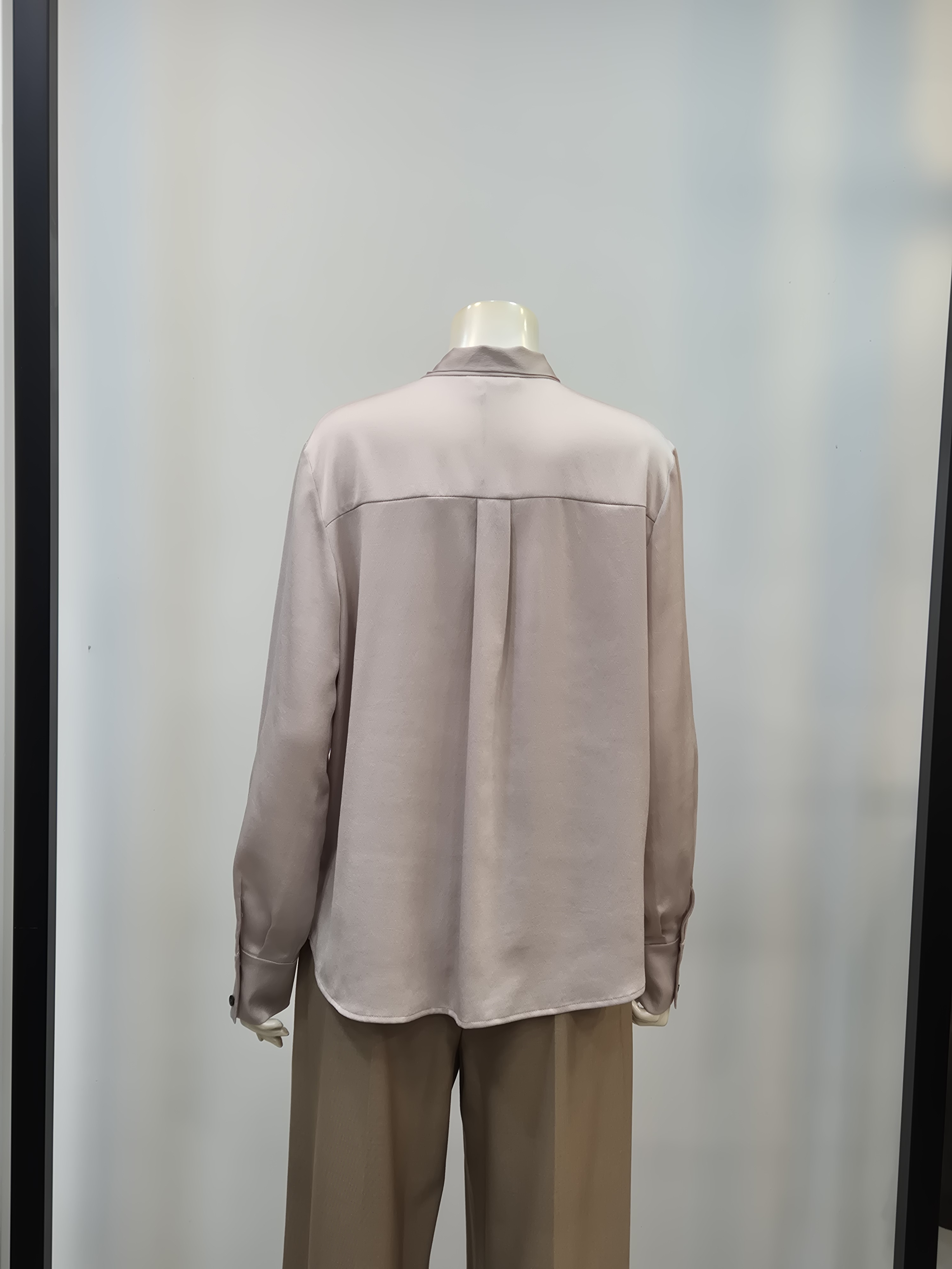 쉬즈미스 타이넥 샤틴 가을 블라우스 P332020 이미지 6