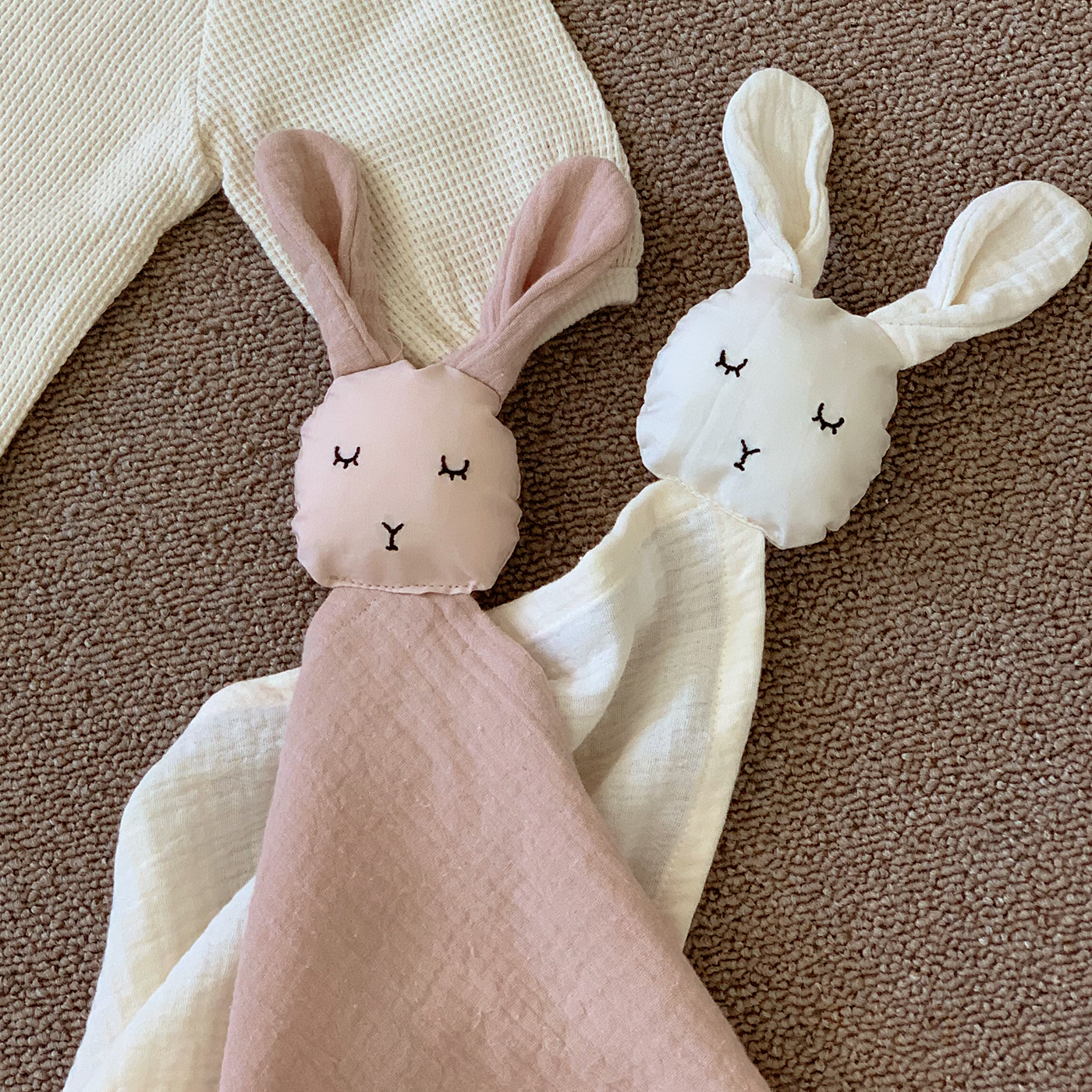 아카시아봉봉 무형광 거즈 면 담요 유모차 미니 블랭킷 40x40