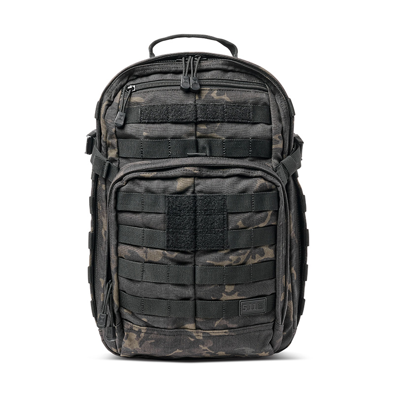 5.11 택티컬 러쉬 12 2.0 백팩 (블랙 멀티캠) - Rush12 2.0 Backpack (Multicam Black) - 메인 이미지