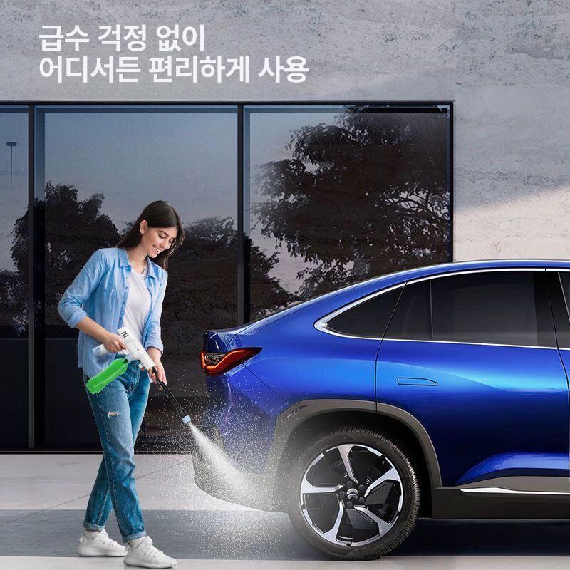 고압세척기 고압세차기 엔진 가정용 카처 분사기 미니멀버전 콜라병사용추천 - 상세 이미지 4
