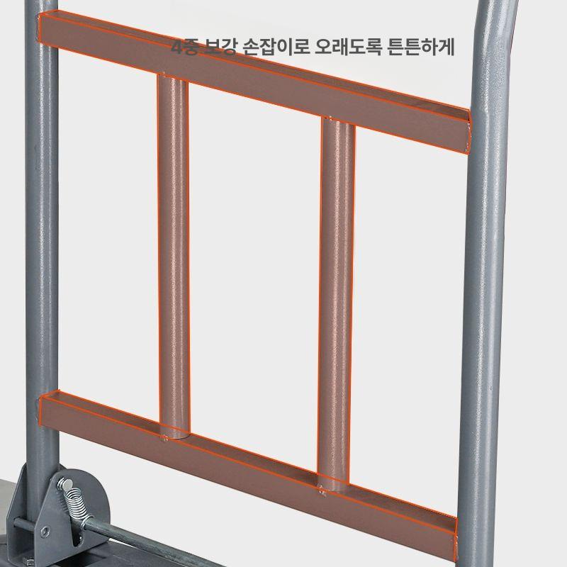 카트 철구르마 L카 서스대차 구르마 바퀴 150x80 8인치 고무 불꽃바퀴 - 상세 이미지 2