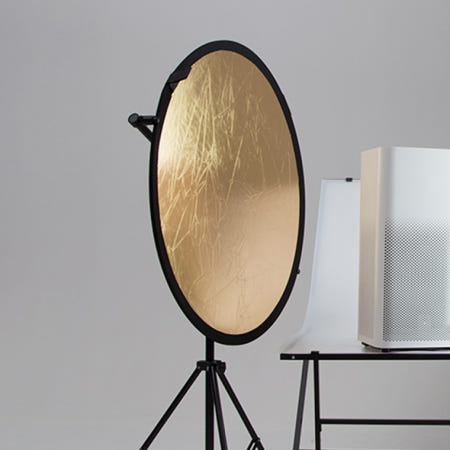 접이식 반사판 80cm 조명판 플래시 스트로보 LED 조명