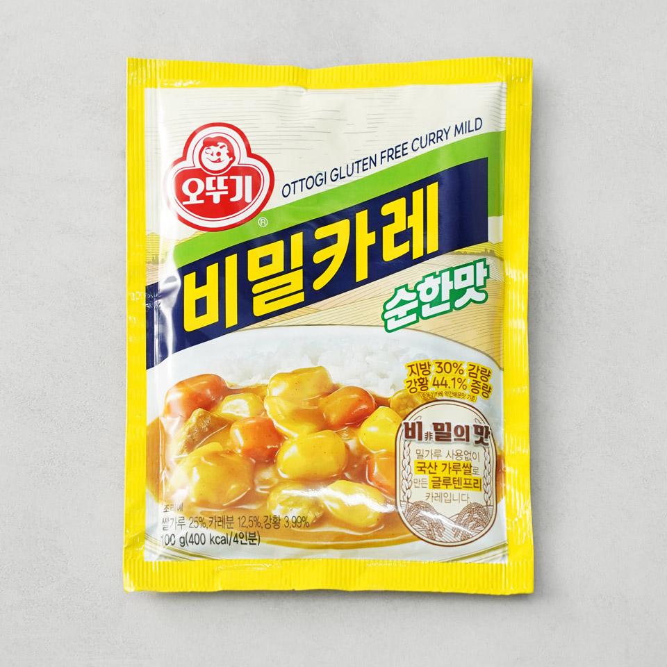 메가마트 오뚜기 비밀카레 순한맛 100g - 상품 이미지