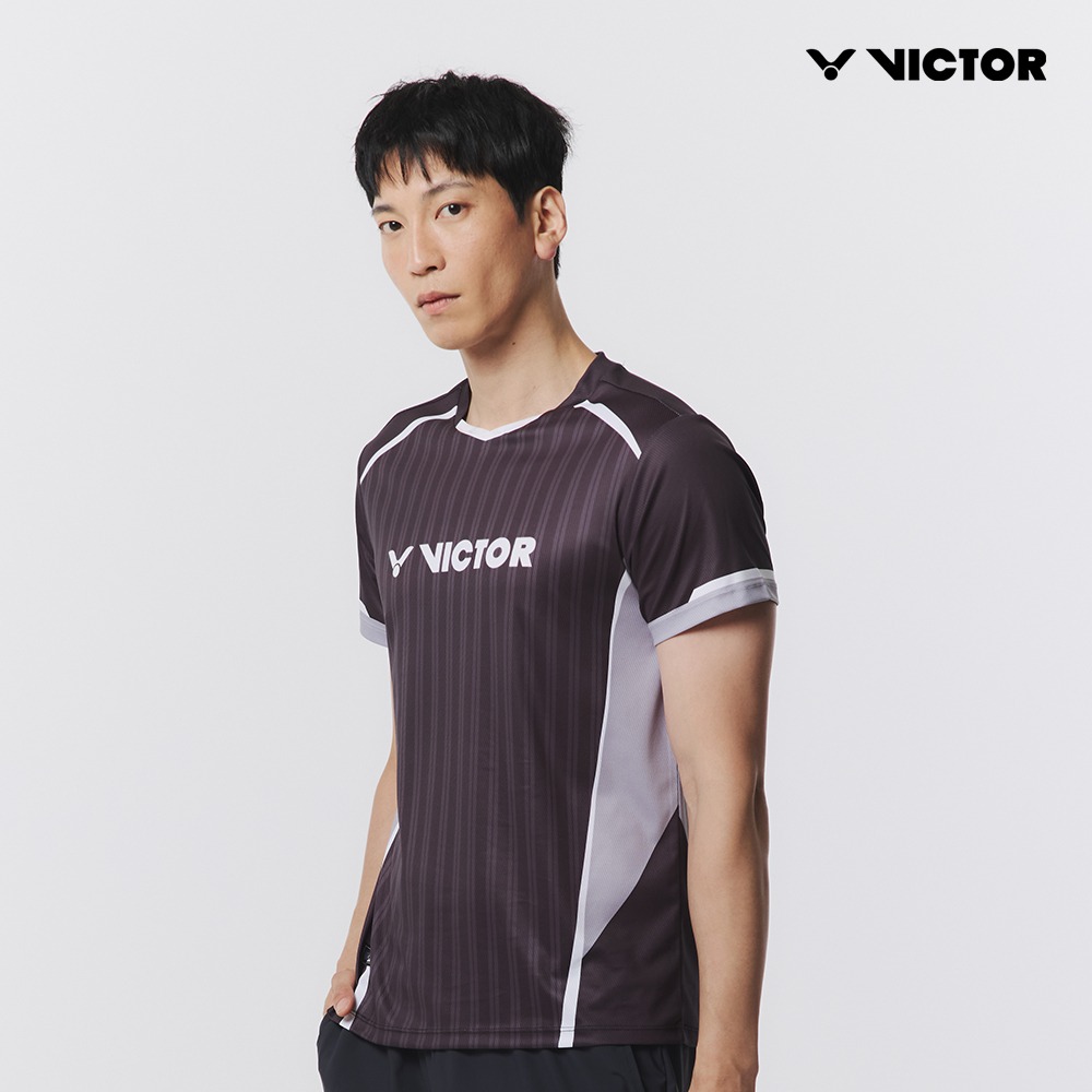 빅터 배드민턴복 배드민턴의류 반팔 경기복 티셔츠 VT25CGW023M - 메인 이미지