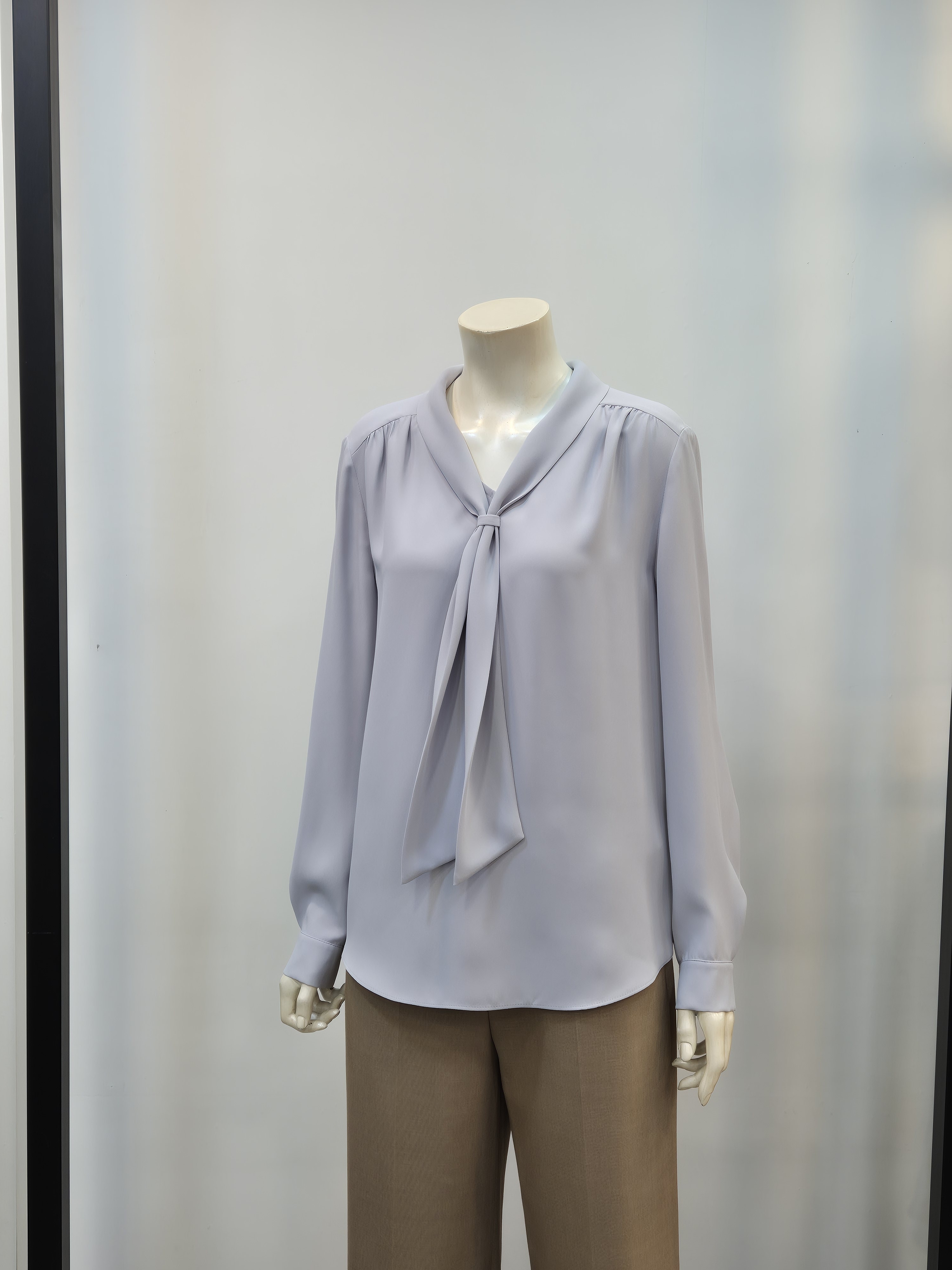 쉬즈미스 셔링 타이넥 가을 블라우스 긴팔 간절기 P332010