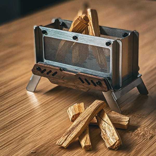 초미니 화목 난로 감성 캠핑 불멍 화로대 인센스 스토브 펠렛난로 단일 상품