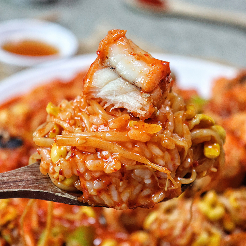 국내산 순살 아귀찜 코끼리아구찜 밀키트 저녁메뉴 캠핑 집들이 홈파티 생일상 음식 1.5인분 이미지 4