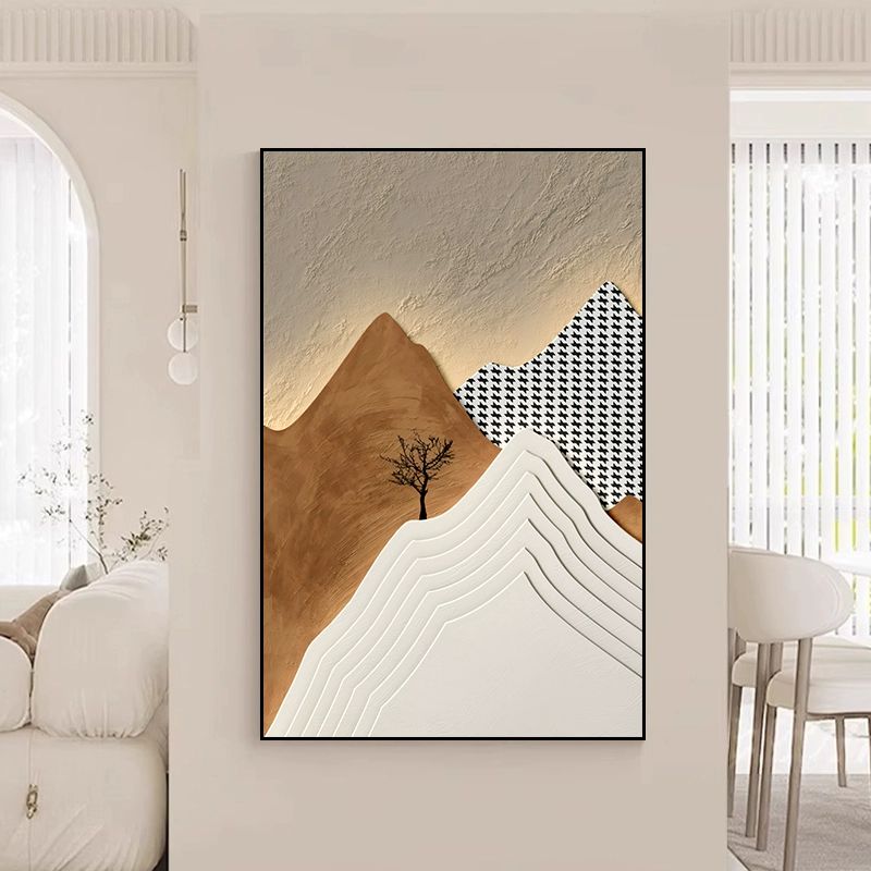 북유럽 태피스트리 거실 배경 인테리어소품 에프 예술적 질감 그림 50x80cm 벽 너비 0.7-0.8m - 상세 이미지 2