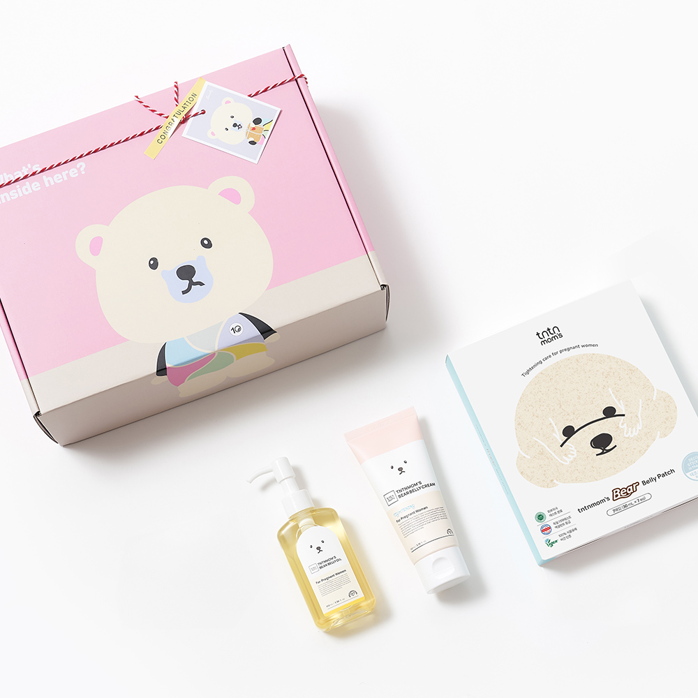 튼튼맘스 베어벨리 임산부 스페셜 바디 세트 임신축하선물