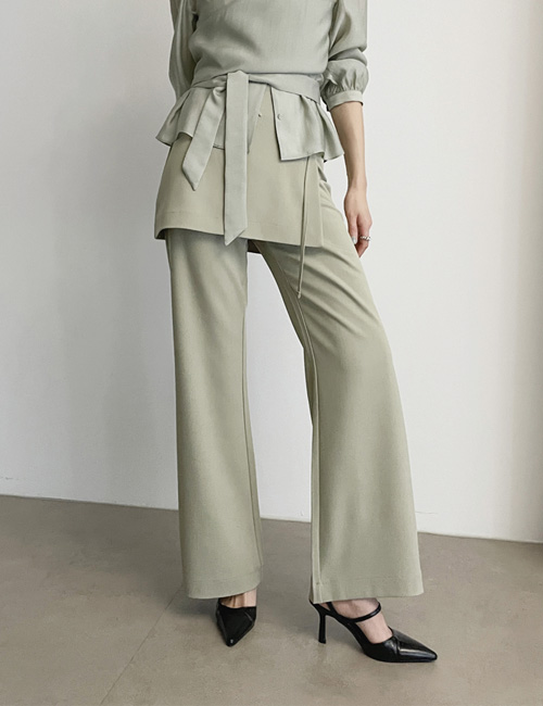 온에어 랩 스커트&슬랙스 [4color] - 상세 이미지 4