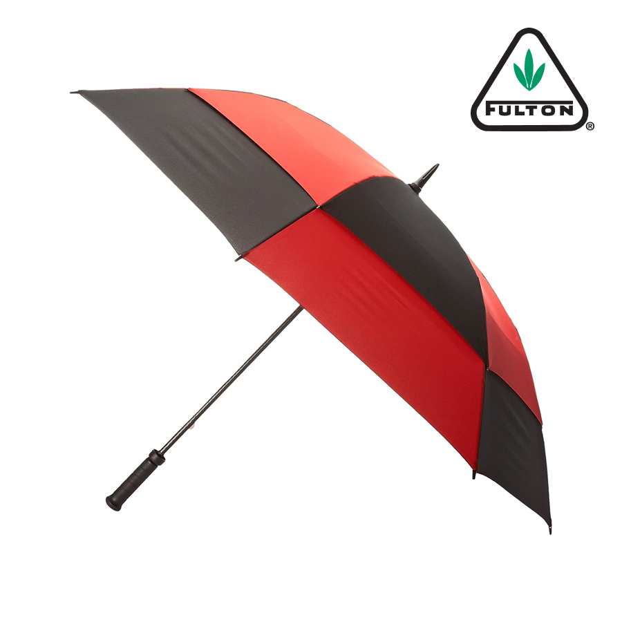 스톰쉴드 레드/블랙 남성 수동 1단 우산 101cm 720g - 상품 이미지