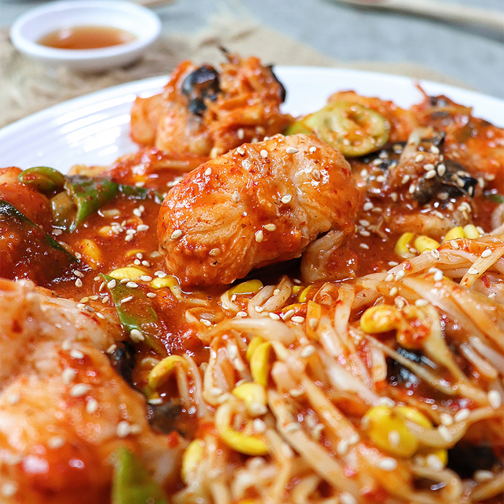 25년 전통 원조 맛집 코끼리아구찜 아귀찜 밀키트 캠핑음식 안주 1.5인분 - 상세 이미지 4