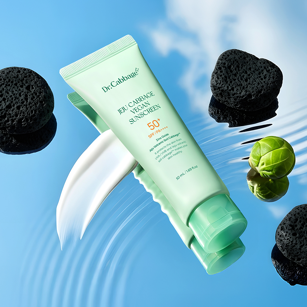 튼튼맘스 닥터캐비지 제주 양배추 비건 무기자차 순한 선크림 50ml 1개 SPF50+ PA++++ - 상세 이미지 2