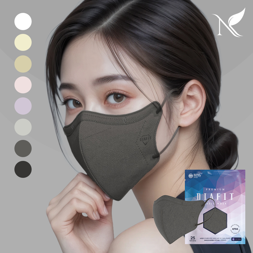 다이아핏 KF94 새부리형 마스크 파우치형 50+50매입