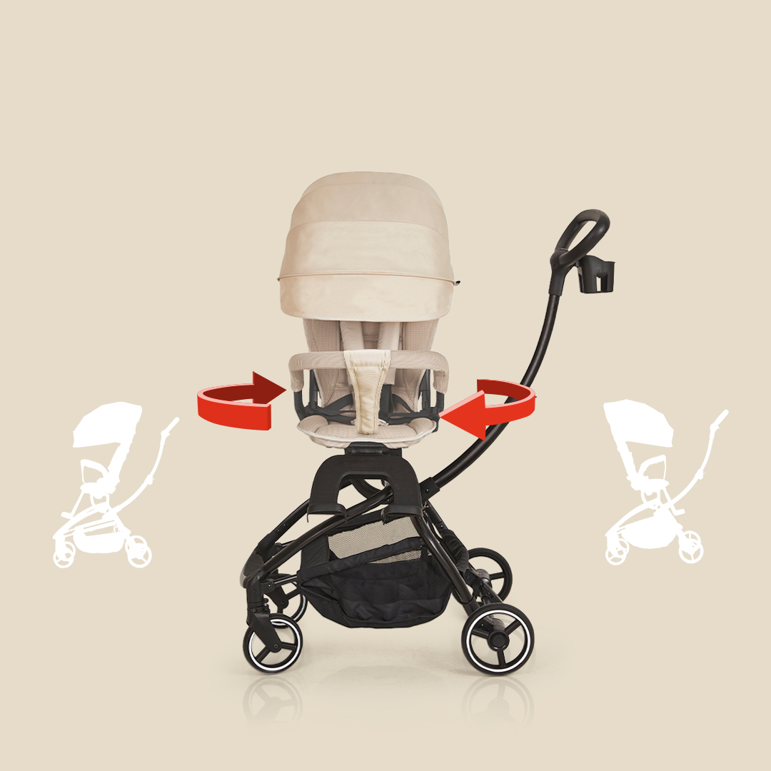 [누비앤타보] TAVO 유모카 트래블러N 등하원 트라이크 기내반입형 접이식 휴대형