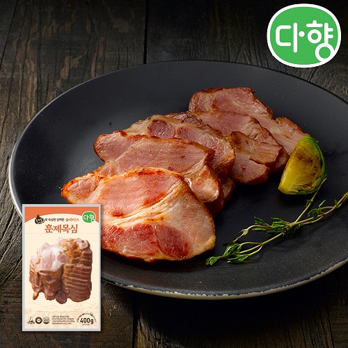 다향 돼지고기 훈제목심 슬라이스 400g