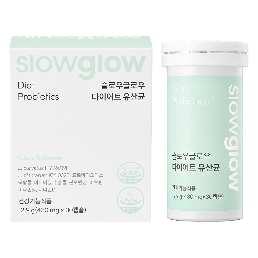 슬로우글로우 다이어트유산균 30캡슐, 1개