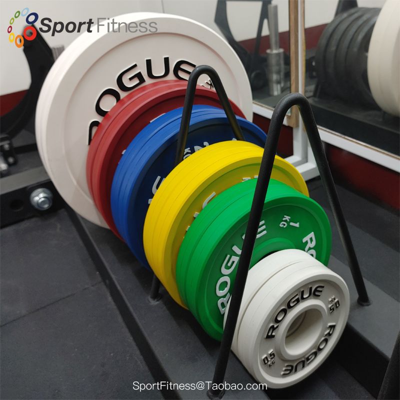 저중량 플레이트 리프팅 중량원판 단품 크로스핏 우레탄 0.5KG FG 화이트 1쌍 - 상세 이미지 2