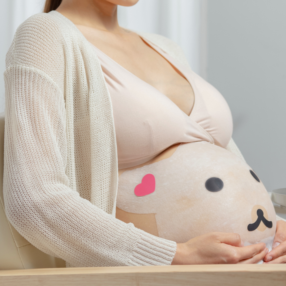 튼튼맘스 임산부 비건 베어벨리팩 (베어리) 55ml 7매입