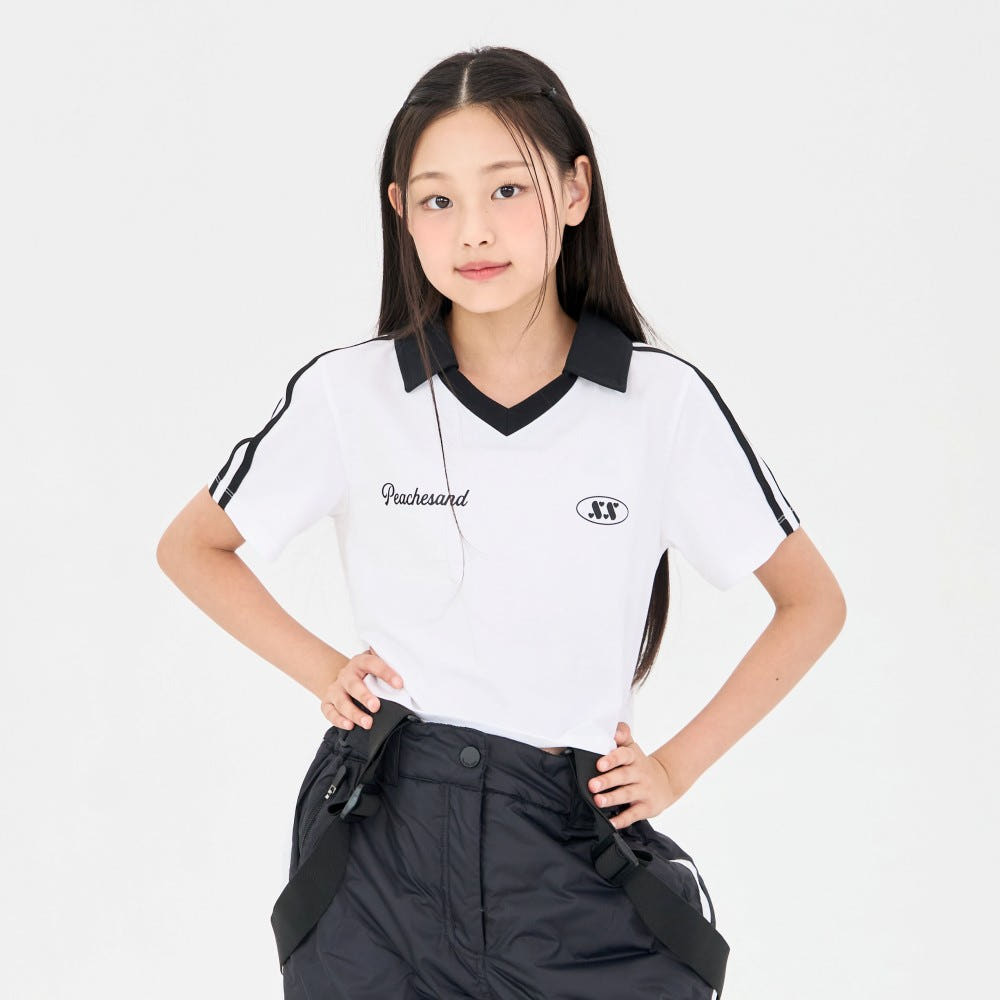 더데이걸 스포티 카라 크롭티 TGRA24410 가격 비교 더데이걸 공식스토어 더데이걸 스포티 카라 크롭티 TGRA24410