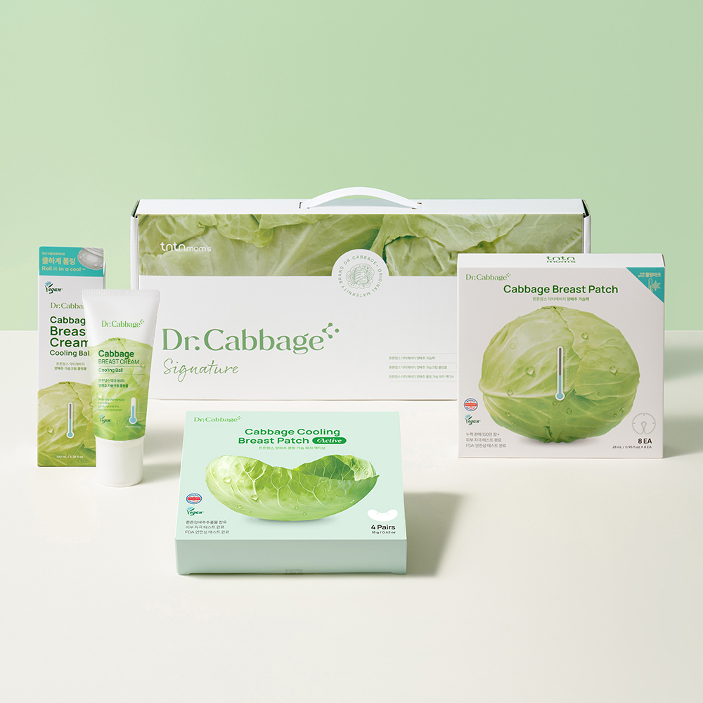 튼튼맘스 닥터캐비지 시그니처 가슴케어 출산선물 세트