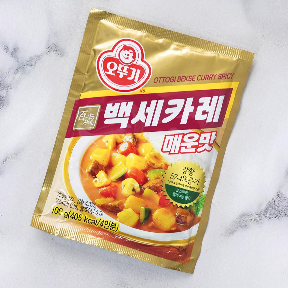 메가마트 오뚜기 백세카레 매운맛 100g - 상세 이미지 2