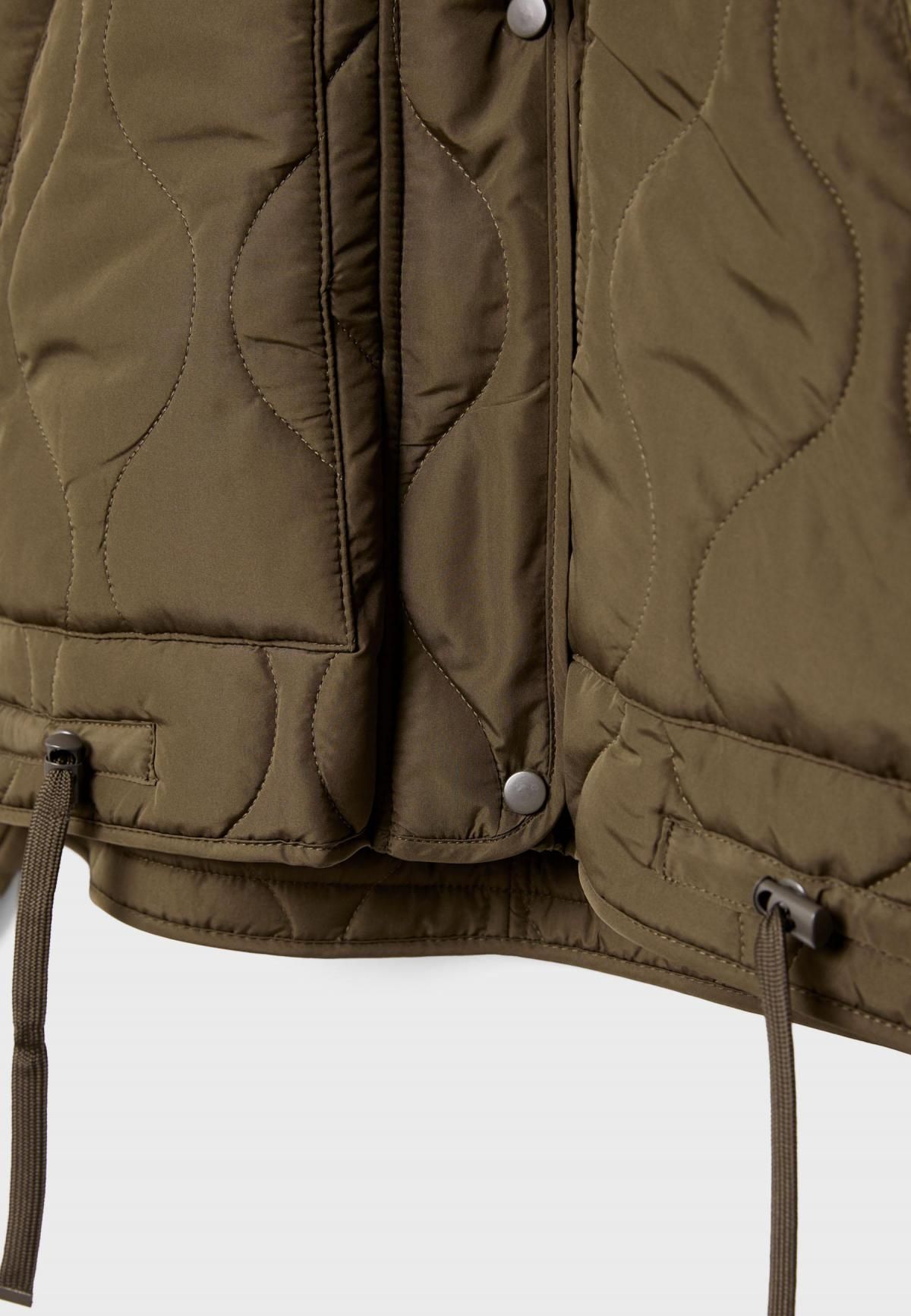 스트라디바리우스 테크니컬 후드 퀼팅 재킷 5726/124 KHAKI - 상세 이미지 2
