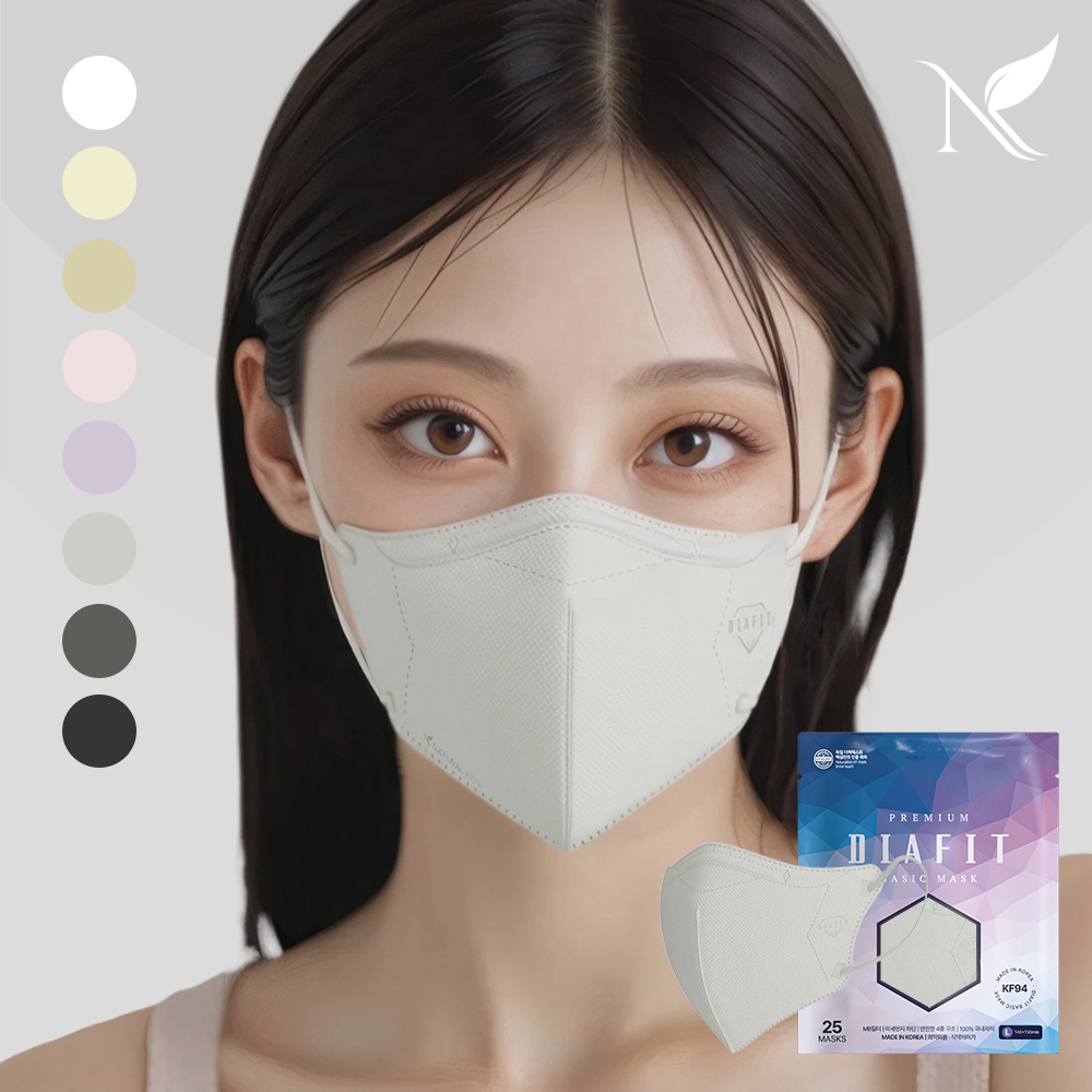 다이아핏 KF94 마스크 파우치형 50+50매입