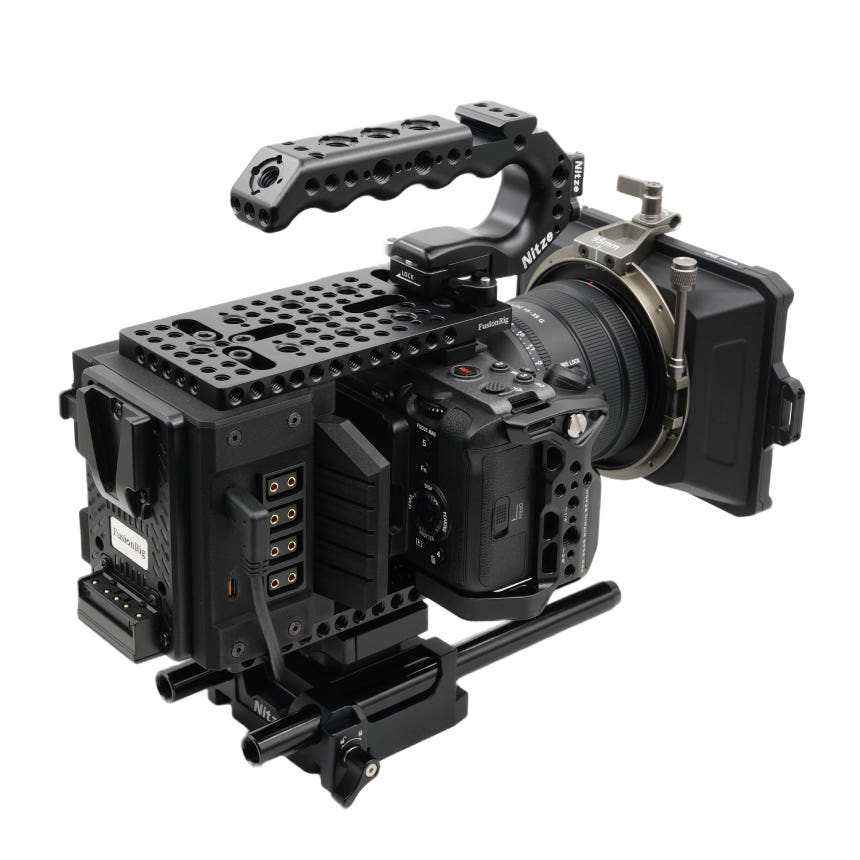 FX30 씨네백 장착 후면