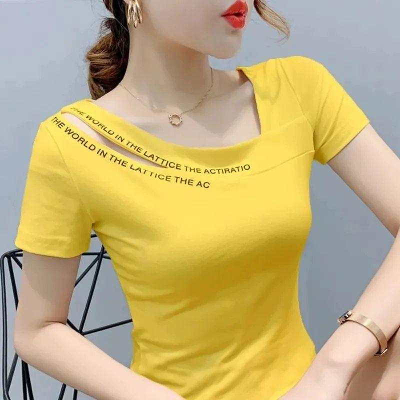 줌바댄스복 트임 티셔츠 반팔 생강옐로우 줌바복 댄스복 장미레드 L 47.5-54.0kg 추천 - 상세 이미지 4