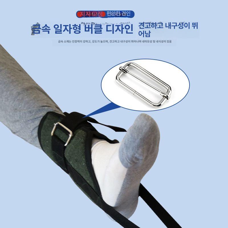 발목 견인기 캔버스 보정 견인 수면용 프리사이즈 방수 발목 견인 끈 1개 - 상세 이미지 5