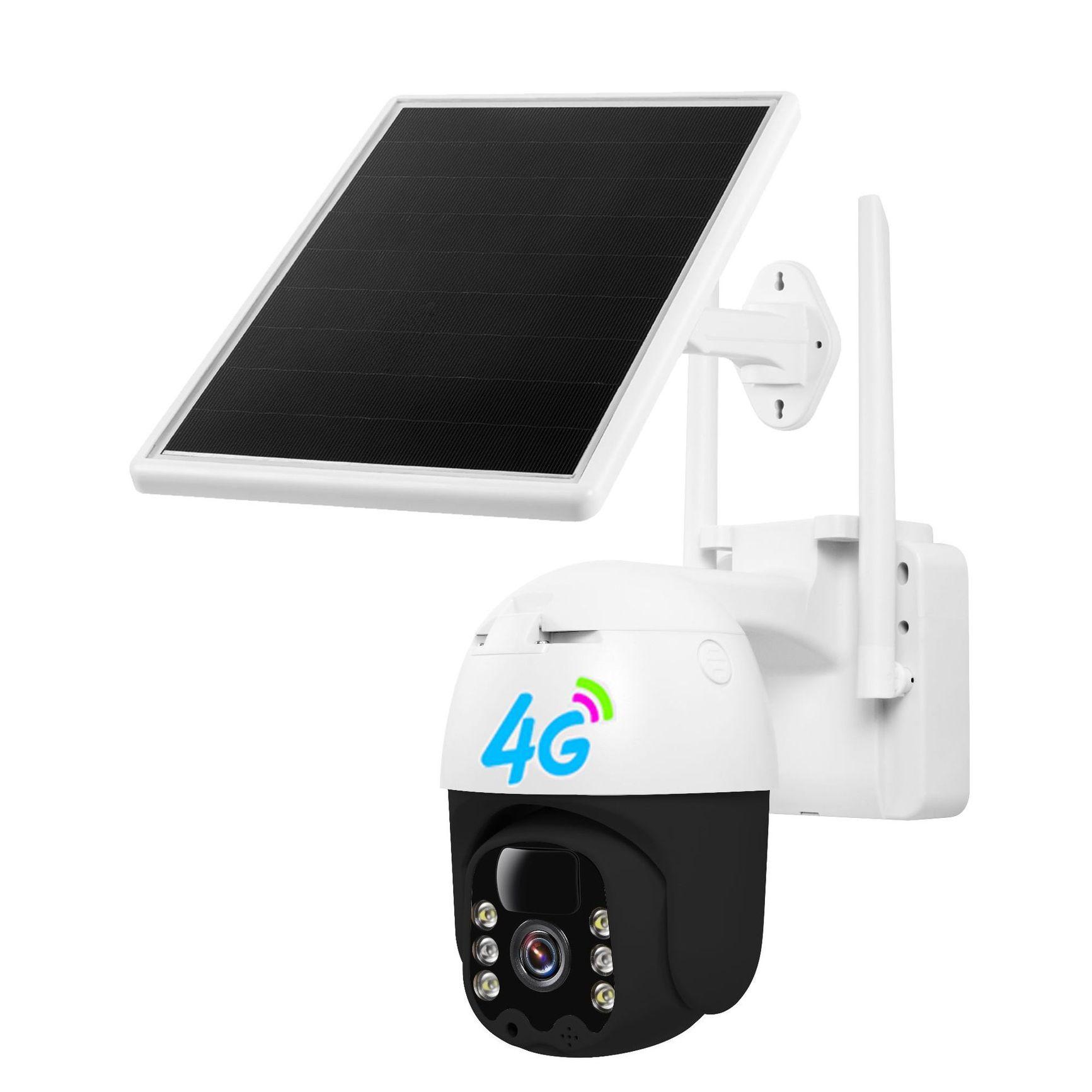 태양광 농막 CCTV 360도 와이파이 원격 4G 주택 시골 방수 버전+64GB APP-V380Pro - 상품 이미지