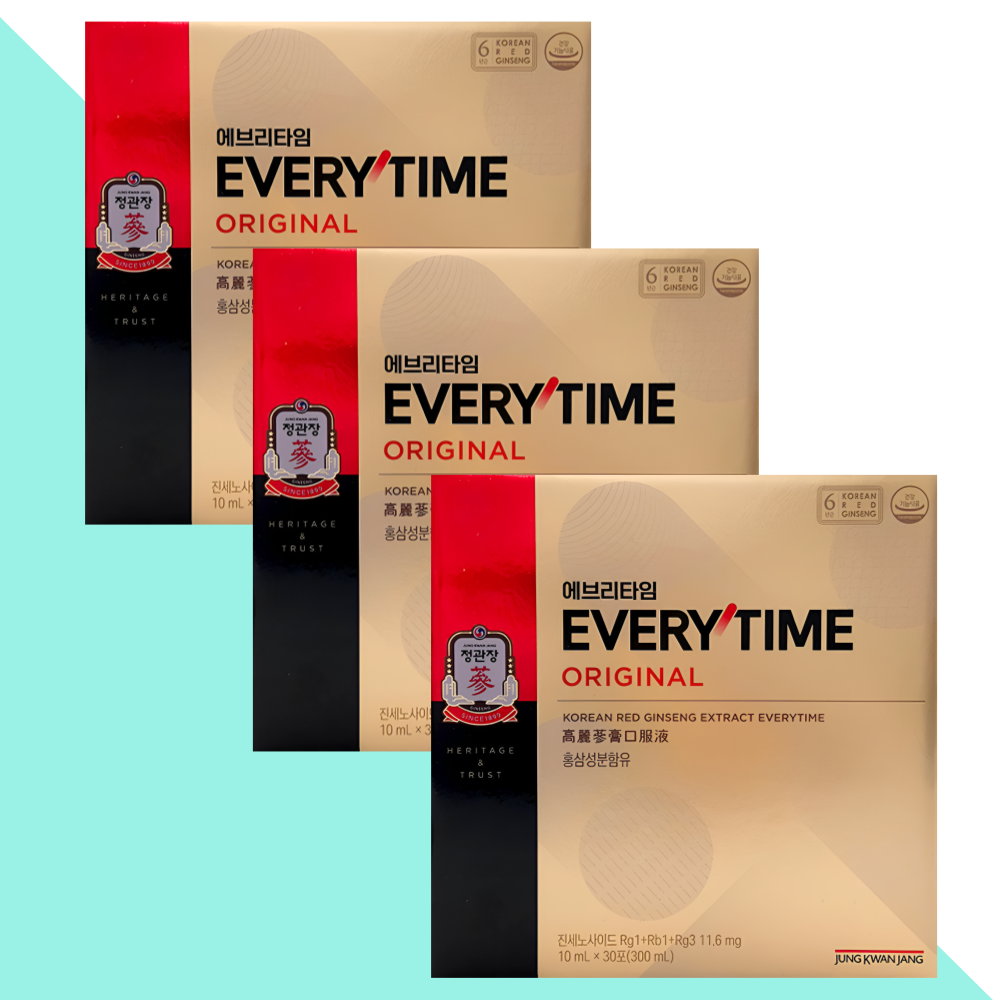 정관장 에브리타임 애브리타임 오리지널 쇼핑백포함 30포X3개